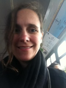 I CAN ride the bus by myself now. I'm a big girl!