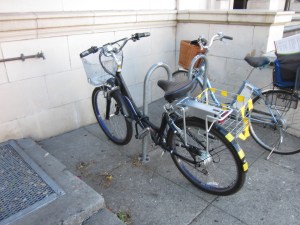 Electric assist is great when you have a lot of library books to carry.