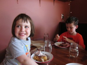 Pie is a good enough reason to hit the streets.