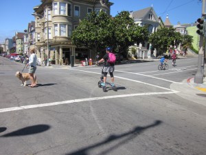 This assisted elliptical bike-thingy was new to me.