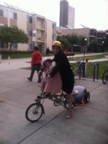 The Ridekick is the only assist I know of that you can use with a Brompton and still have the ability to lift the bike up by hand.