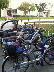 The family biking world has definitely gotten bigger where we live since we bought our bike.