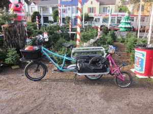 The EdgeRunner pinch-hit with some simultaneous bike- and kid-hauling