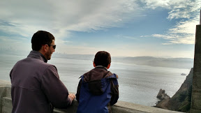 Listening to the waves and the seagulls