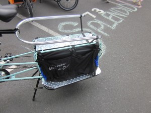 This is the deck and the corral that they disliked: bumpy and open in the back.