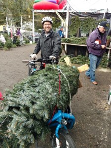 Tree loaded and ready to go