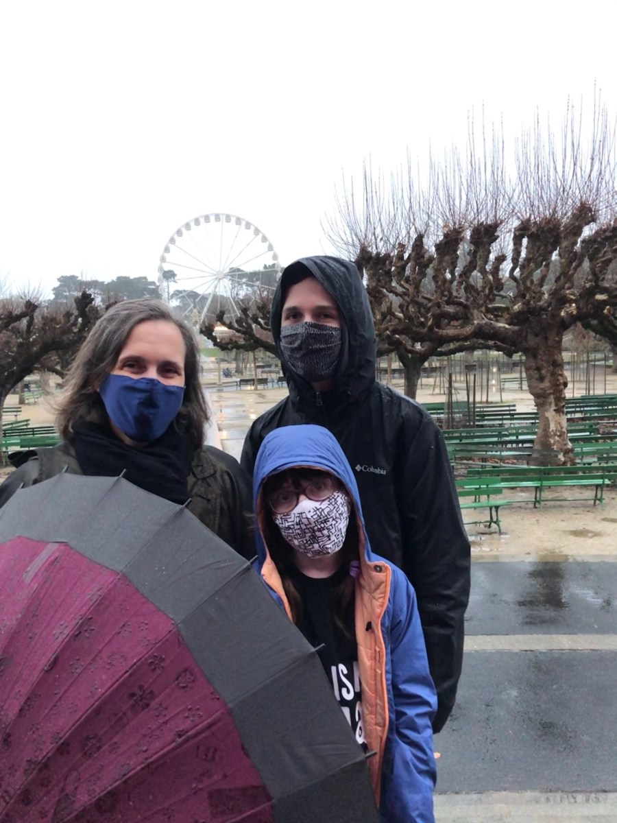Me and the kids in Golden Gate Park